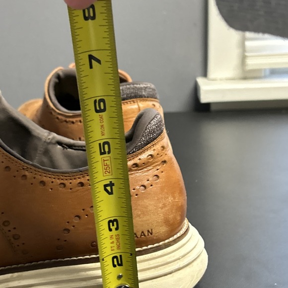 Cole Haan Original Men's 13 Leather Lace Up Shoe Preppy Career Comfort Brown - Picture 13 of 16